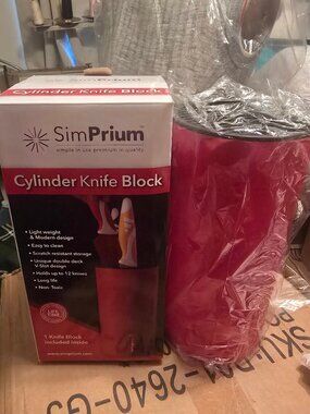 Cylinder knife block